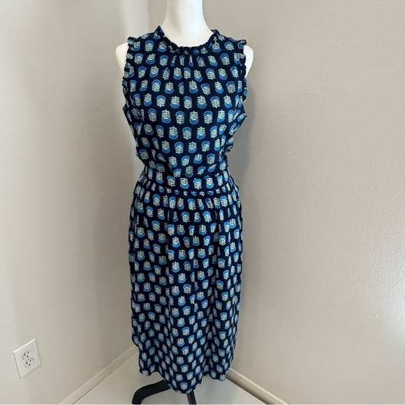 J.Crew Factory Skirt Blouse Set Floral Beach Boho Small - Picture 1 of 9